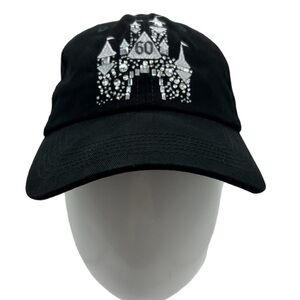Disneyland Black Jeweled Micky’s Castle Baseball Cap